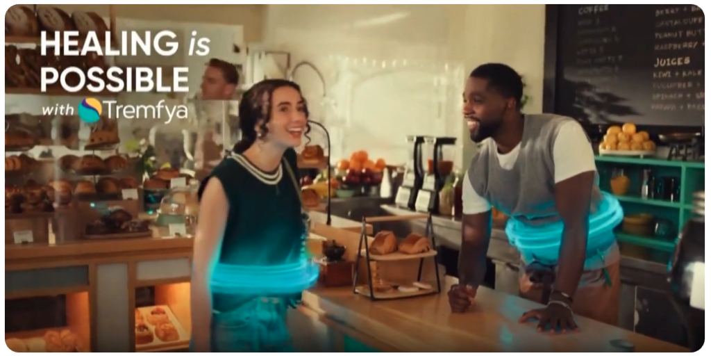 Tremfya was a top performing Oscar Ad in 2026