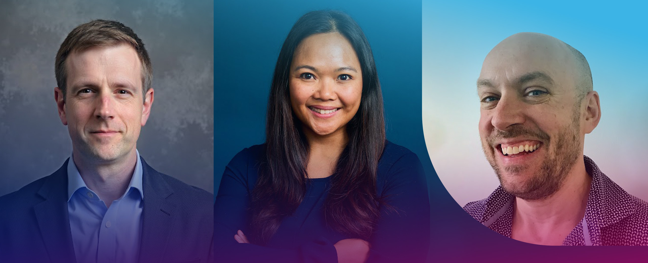 Joshua Kowal as Global Head of Customer Success; Ben Samuel as SVP, Commercial Europe; and Millie Kronsteiner as VP, Media